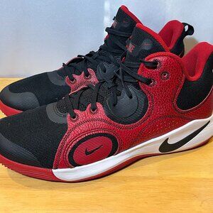 Nike Fly By 2 Mid Black Gym Red Size 11.5